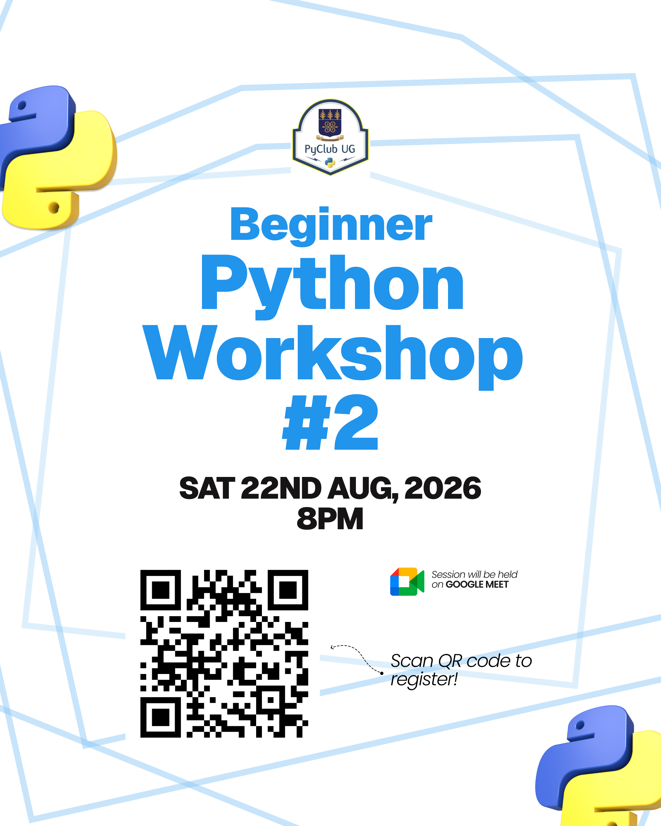 Beginners Python Workshop #2