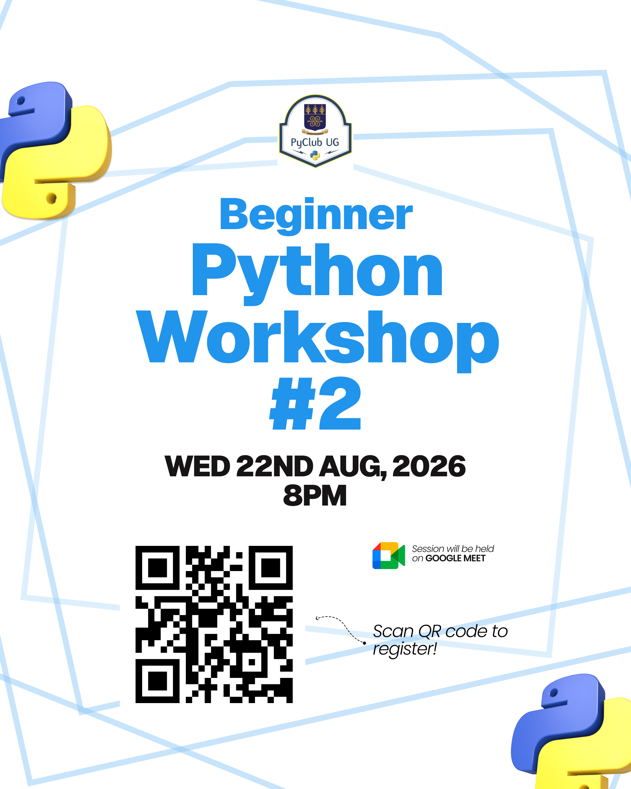Beginners Python Workshop #2